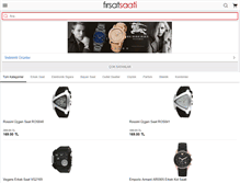 Tablet Screenshot of firsatsaati.com